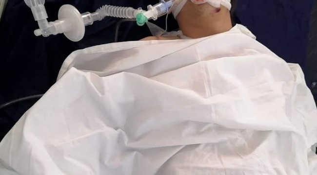 Irak'ın kuzeyinde trafik kazası geçiren Hakkarili genç ambulans uçak istiyor