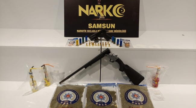 İstanbul dönüşü 1 kilo 792 gram bonzai ile yakalandı