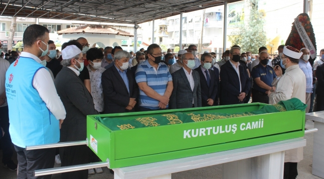 Kalbine yenik düşen müftü son yolculuğuna uğurlandı