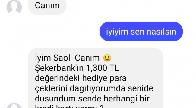 Karşısında oturan annesi tarafından dolandırıldığını sandı