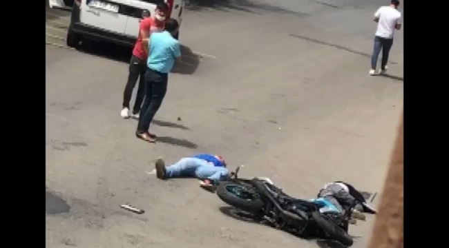 Kartal'da motosiklet üzerinde aşırı hız dehşeti: 2 ağır yaralı