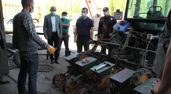 Kaymakam Demirer'den sanayi esnafına ziyaret