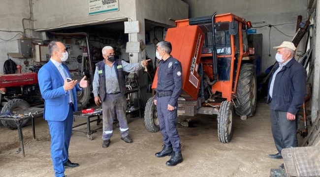 Kaymakam Pelvan'dan tam kapanma mesaisi