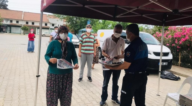 Kemer Belediyesinden semt pazarlarına sıkı denetim
