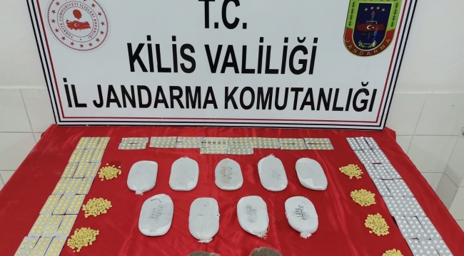 Kilis'te uyuşturucu operasyonu