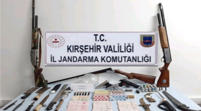 Kırşehir'de kumar operasyonunda 26 kişi yakalandı