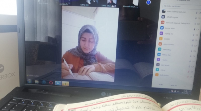 KO-MEK kursiyerleri mukabele geleneğini yaşatıyor