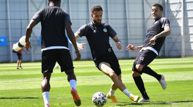 Konyaspor, Göztepe maçı hazırlıklarını tamamladı