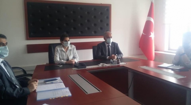 Köylerde çöp toplama hizmetleri görüşüldü