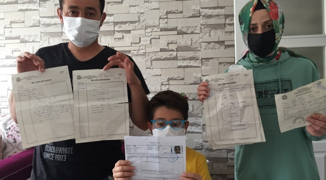 Küçük Alperen'in hayatını karartan şaka