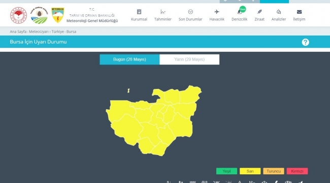 Meteorolojiden son dakika uyarısı