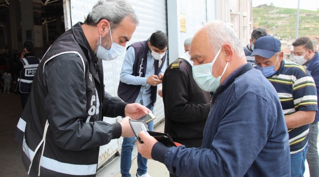 Nevşehir'de 14 noktada pazar kuruldu