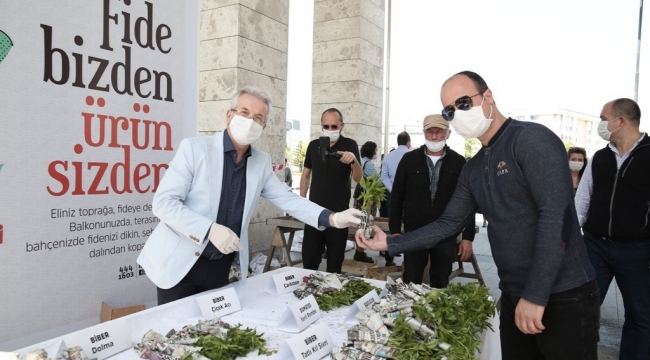 Nilüfer'de 250 bin fide halka dağıtılacak