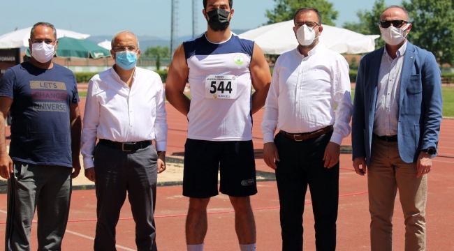 Osmangazili atlet rekor geliştirdi