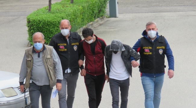 Otomobil hırsızlığı şüphelileri adliyeye sevk edildi