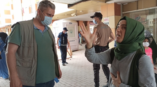 Pazaryerine maskesiz girmeye çalıştı, "Bu benim yasal hakkım" diyerek kendisini savundu