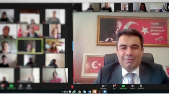 Safranbolu öğrenci velileri ile online buluşmalar devam ediyor
