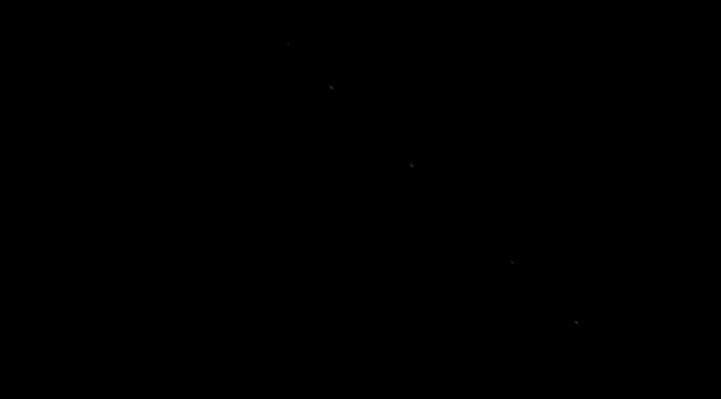 Starlink uyduları bugün de zincir şekilde görülmeye devam etti