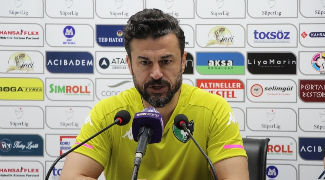 Tandoğan: "Ligin en iyi hücum hattına sahip takıma karşı oynadık"