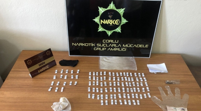 Tekirdağ'da uyuşturucu operasyonu: 5 gözaltı