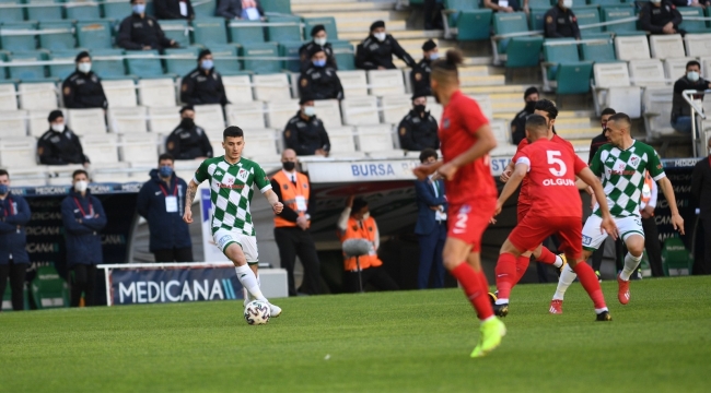 TFF 1. Lig: Bursaspor: 0 - Ankara Keçiörengücü: 2