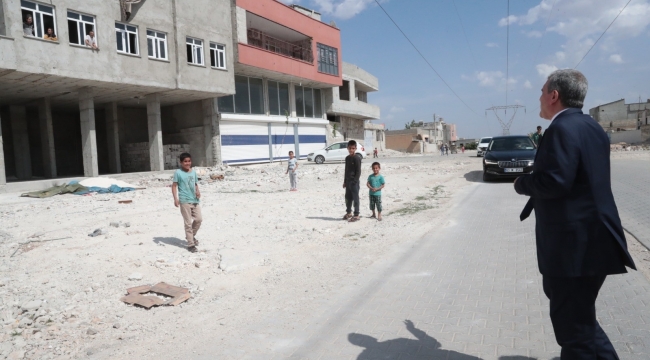 Turizm yolu için yıkım çalışmaları sürüyor