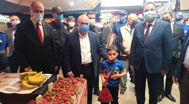 Vali Dağlı: "Maviye kavuşmak için çalışıyoruz"
