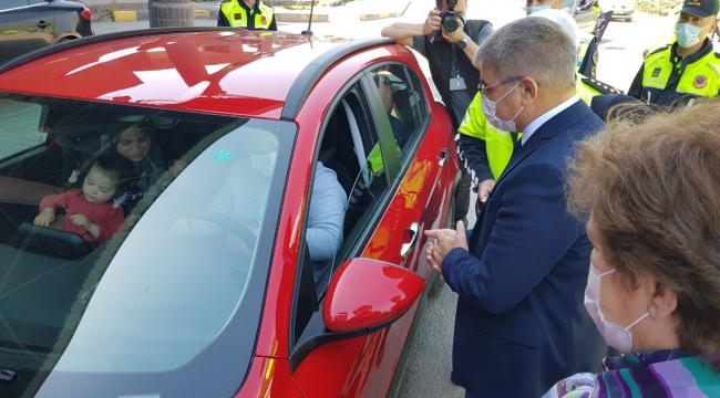 Vali Gürel, Trafik Haftası'nda kural ihlali yapan sürücüleri uyardı