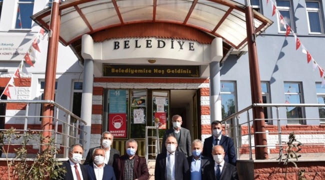 Vali ve milletvekilleri çalışmaları inceledi