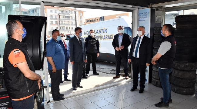 Vali Yıldırım, yollarda ve sanayi sitesinde denetimlerde bulundu