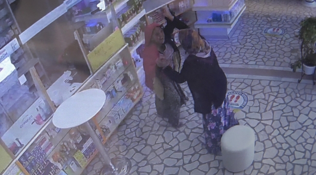 Yaşlı kadın hırsızı böyle avladı
