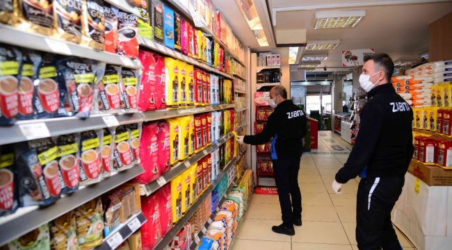 Zabıta marketleri mercek altına aldı