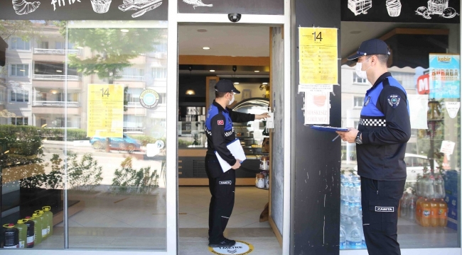 Zabıtadan süper marketlere yasaklı ürün satışı denetimi