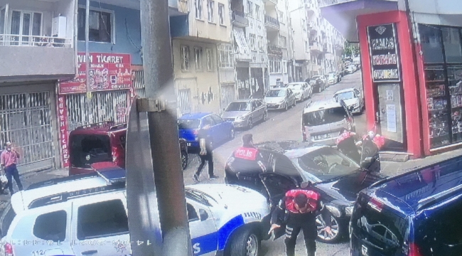 'Dur' ihtarına uymayarak polise çarpan sürücü böyle yakalandı