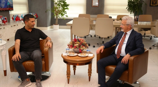 Başkan Günel'den Nilüfer'e ziyaret