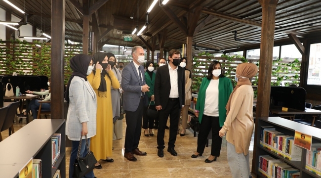 Başkan Taban'dan öğrencilere sürpriz ziyaret