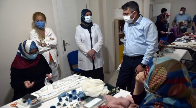 Başkan Yılmaz'dan kadın girişimcilere destek