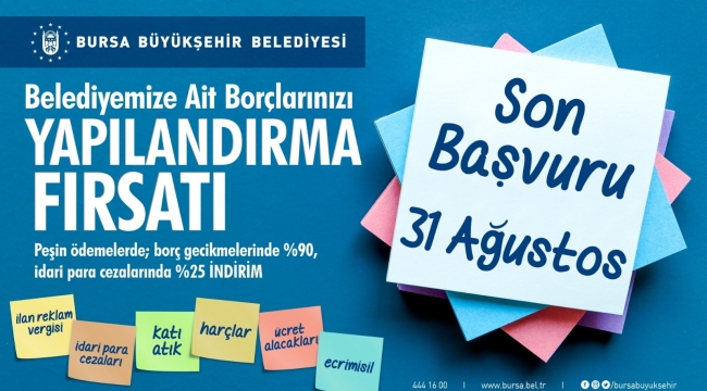 Borçlarınızı yapılandırma fırsatını kaçırmayın