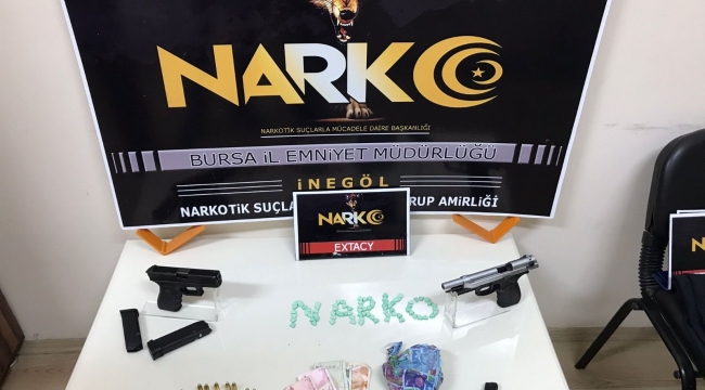 Bursa'da uyuşturucu operasyonu: 2 gözaltı