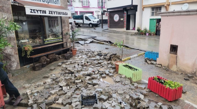 Bursa'nın Gemlik ve Mudanya ilçesi sele teslim