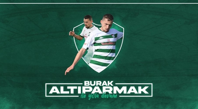 Bursaspor Kulübü, Burak Altıparmak'la yola devam kararı aldı
