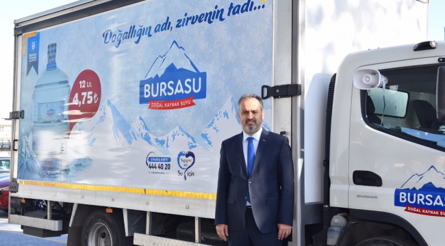 Bursasu'dan örnek dayanışma