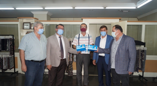 BUTTİM ve BTSO'DAN binlerce maske