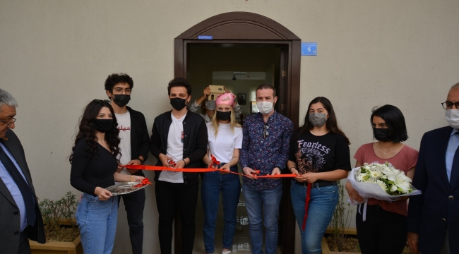 Gençlerin yeni buluşma noktası açıldı