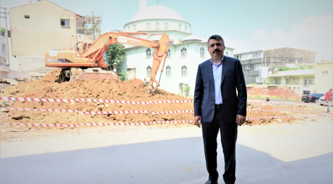 Helvalıpınar Camii'ne "Yıldırım" dokunuş