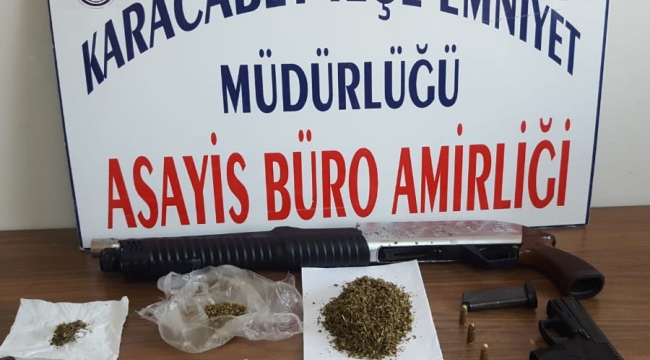 Karacabey'deki uyuşturucu operasyonunda 2 tutuklama