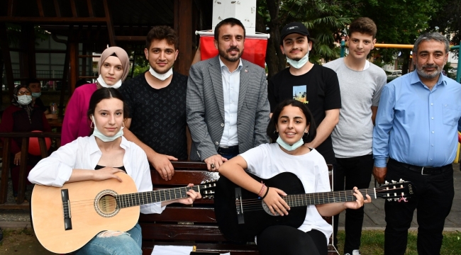 Kestel'in dört bir yanından müzik sesleri yükseldi
