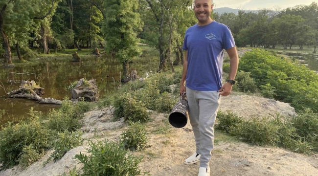 Kuveytli yaban hayatı fotoğrafçısı, Karacabey'in doğasına hayran kaldı