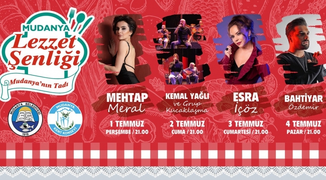 Mudanya Lezzet Şenliği başlıyor