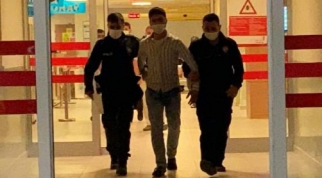 Sahtesi, gerçek polise yakalandı